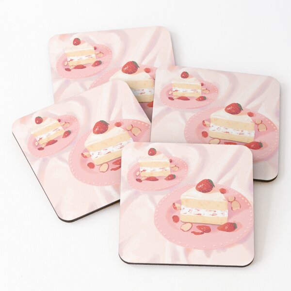 Item preview, Strawberry Cake designed and sold by genanne-art.