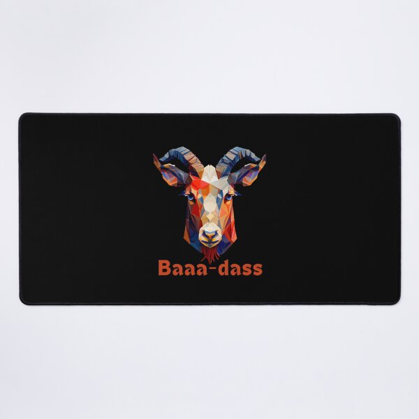 Item preview, Baaaa-das Goat Face: A Playful and Eye-catching Design for Your T-Shirts and More! designed and sold by FiveIntentions.