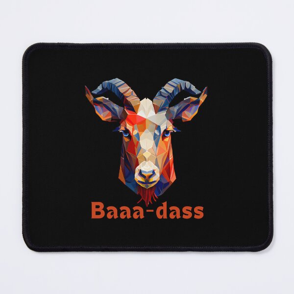 Item preview, Baaaa-das Goat Face: A Playful and Eye-catching Design for Your T-Shirts and More! designed and sold by FiveIntentions.