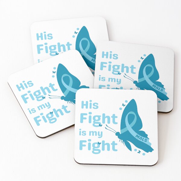 Item preview, His Fight is my Fight (Ribbon Butterfly) designed and sold by MALSFoundation.