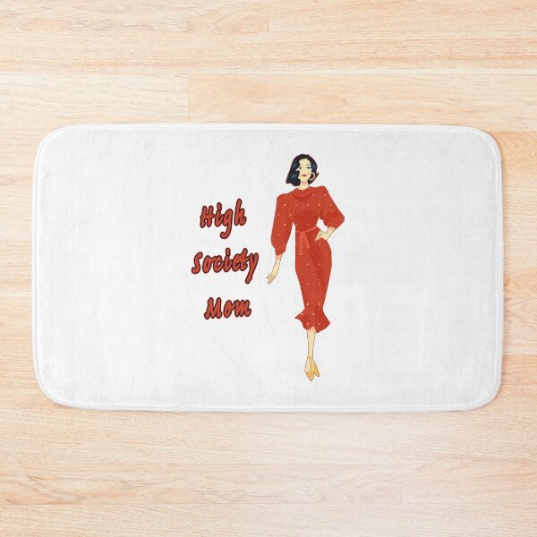Item preview, Red High Society Mom for Mother's Day designed and sold by janraydesigns.
