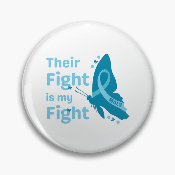 Item preview, Their Fight is my Fight (Ribbon Butterfly) designed and sold by MALSFoundation.