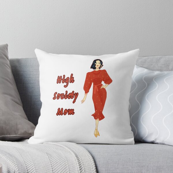 Item preview, Red High Society Mom for Mother's Day designed and sold by janraydesigns.
