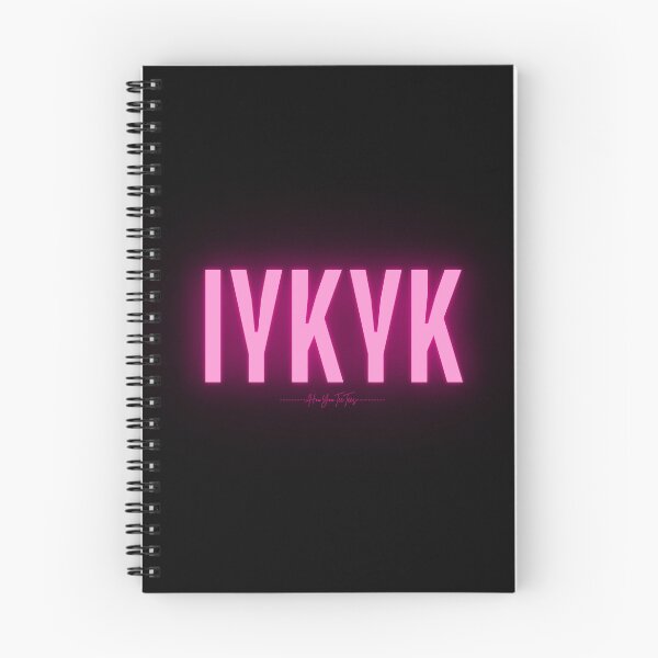 Item preview, IYKYK designed and sold by HooYooTeeTees.