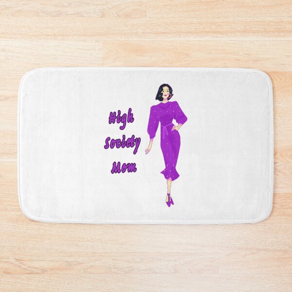 Item preview, Purple High Society Mom for Mother's Day designed and sold by janraydesigns.