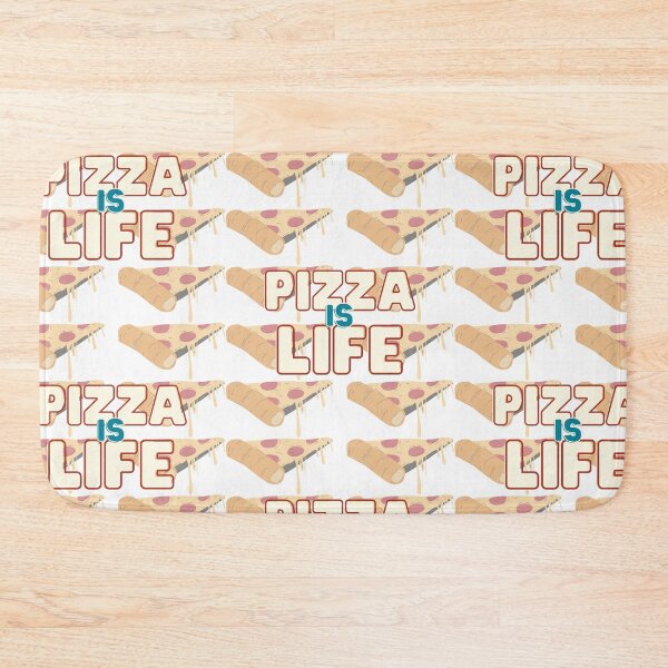 Item preview, Pizza is Life (Pizza Slice) designed and sold by KatsCanvas.