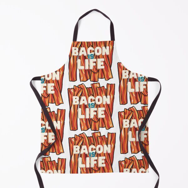 Item preview, Bacon is Life Art designed and sold by KatsCanvas.