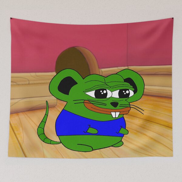 Item preview, Rare mouse pepe designed and sold by Slav-Art.