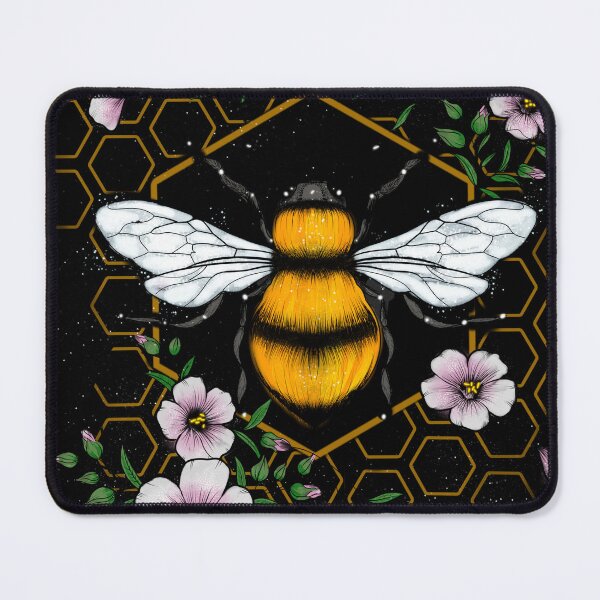 Item preview, Save the bees - Honeycomb honeybee designed and sold by siouxsiewild.