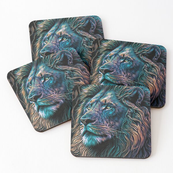 Item preview, Psychedelic Lion designed and sold by Psy-Dye-AI.