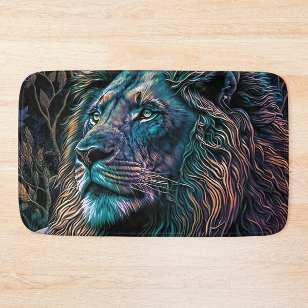 Item preview, Psychedelic Lion designed and sold by Psy-Dye-AI.