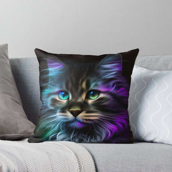 Item preview, Neon cat designed and sold by Alifoxs.