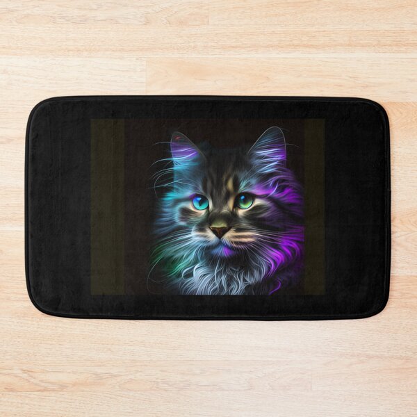 Item preview, Neon cat designed and sold by Alifoxs.