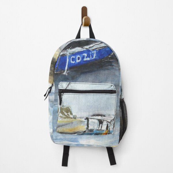Item preview, Blue Fishing Boat in Abersoch Harbour, Llŷn Peninsula designed and sold by LymphomaLass.