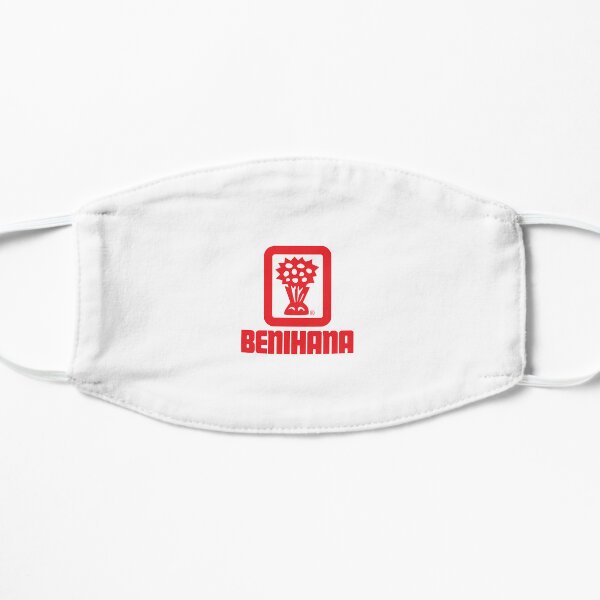 when Benihana Restaurant Sledvin Flat Mask