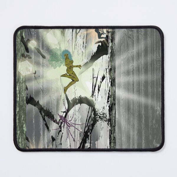 Item preview, Art - Earth and Air Elemental Fairies - Flying around the forest designed and sold by Eejee-SK.