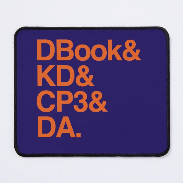 Item preview, Booker & Durant & CP3 & Ayton (Orange Font) designed and sold by SunsJAMSession.