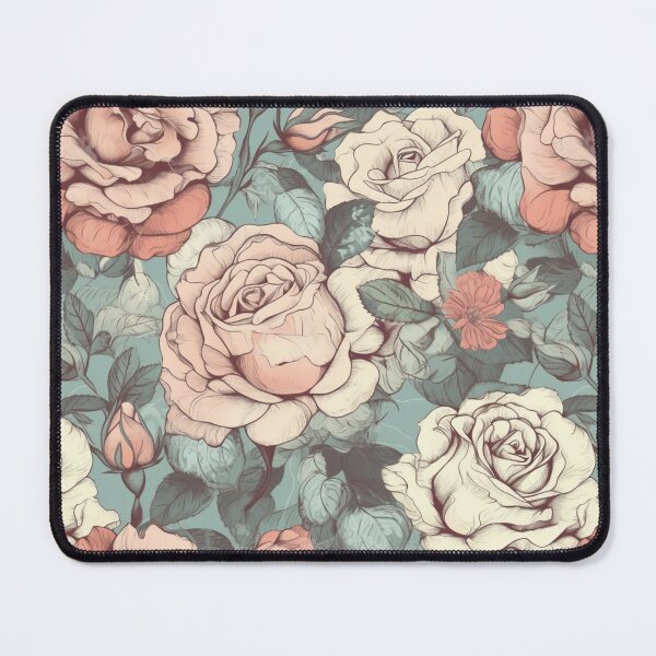 Item preview, Vintage Boho Roses Pattern 01 | Beautiful Floral Seamless designed and sold by UmuuStudio.