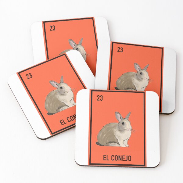 Item preview, 23 El conejo, the rabbit, loteria card animal loteria  designed and sold by DarbyHunterArt.
