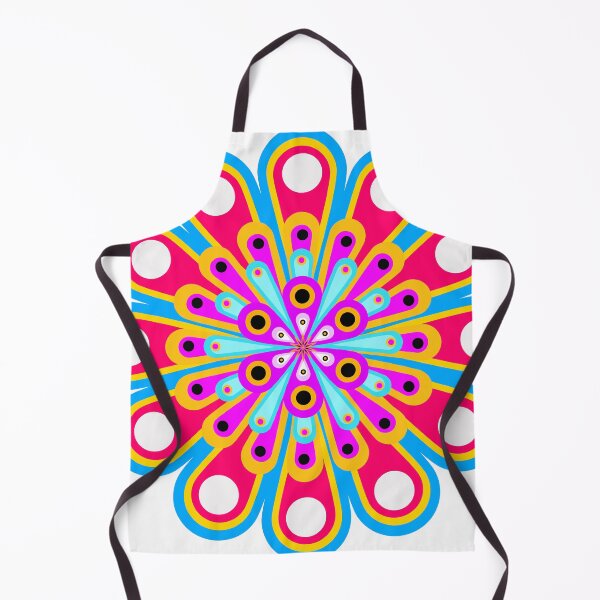 Item preview, Psychedelic Flat Mandala Art designed and sold by spyduckz.