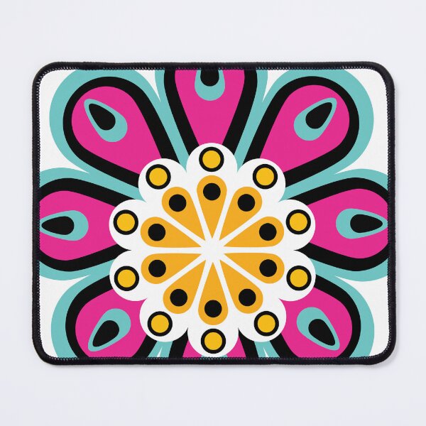 Item preview, Mandala Flowers pattern designed and sold by spyduckz.