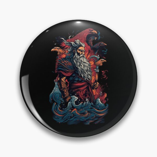 Item preview, Norse God Njord, God of the sea designed and sold by NoGoodJuli.