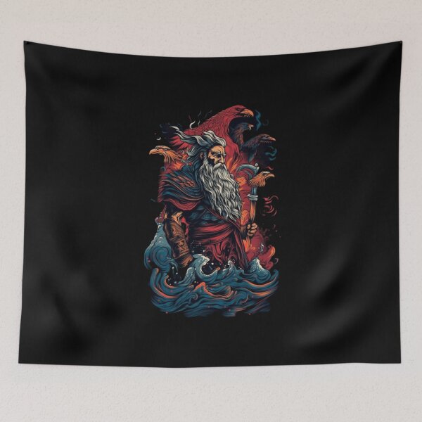 Item preview, Norse God Njord, God of the sea designed and sold by NoGoodJuli.