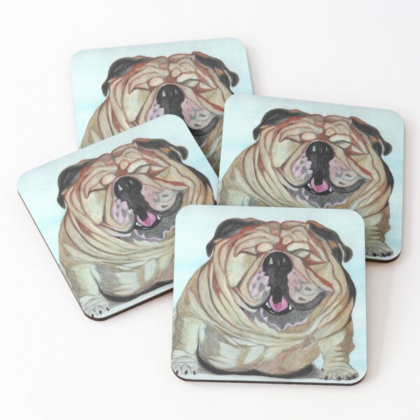 Item preview, Obra de arte original bulldog designed and sold by bjs444.