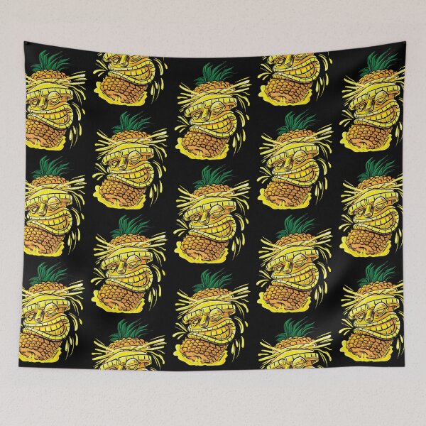 Item preview, Crazy Pineapple Tiki designed and sold by eShirtLabs.