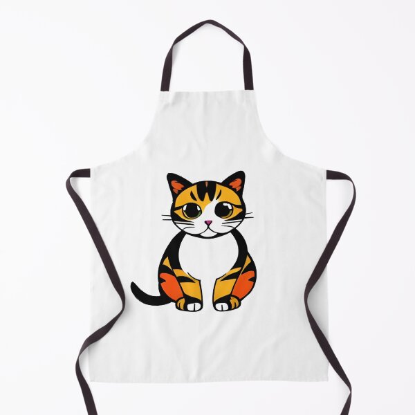 Item preview, Cute tricolor cat, calico, tortoiseshell designed and sold by sebastienbaudry.