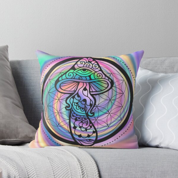 Item preview, Mushroomcore psychedelic fantasy mushroom art designed and sold by ClockInClockOut.