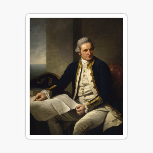 Item preview, Captain James Cook  designed and sold by CrankyOldDude.