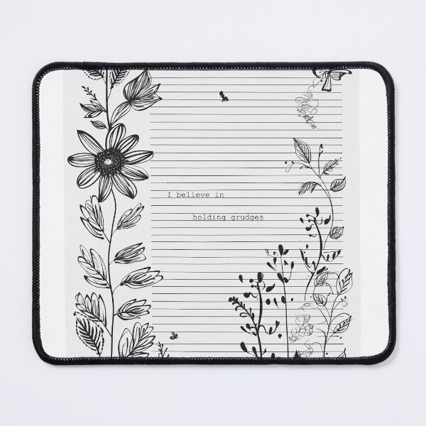 Item preview, I believe in holding grudges, on a doodle diary page, note designed and sold by EmeraldeaArt.