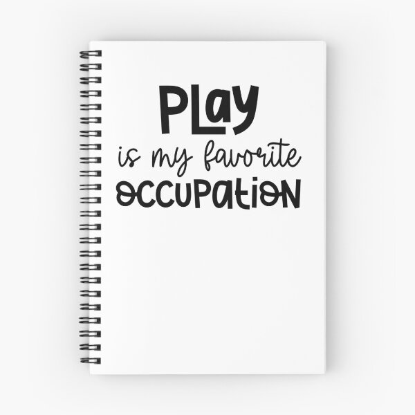 Item preview, Play is my Favorite Occupation - Cursive Black designed and sold by meandmissb.