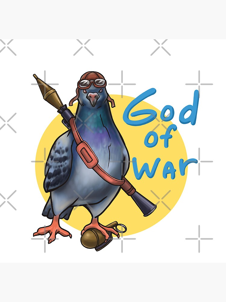 Disover A dove with a weapon Premium Matte Vertical Poster