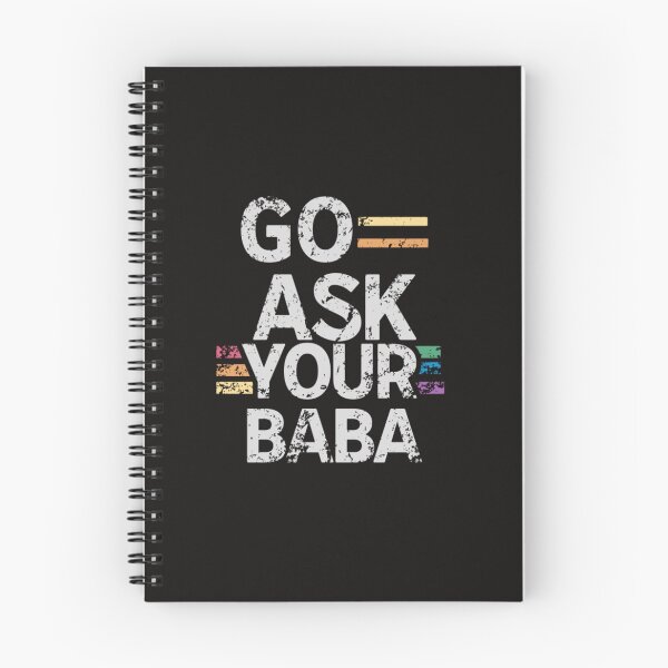 Item preview, Go Ask Your Baba designed and sold by workouti.