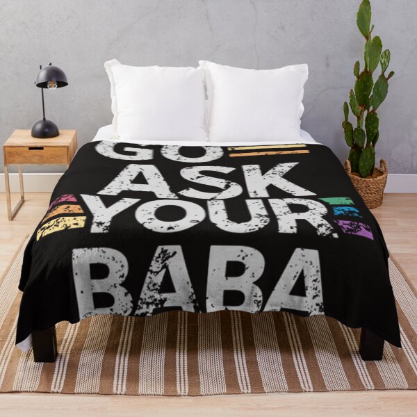Item preview, Go Ask Your Baba designed and sold by workouti.