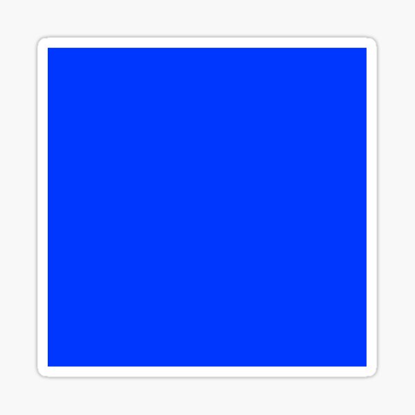 Blue Square Support For Jewish Community Insignia Protect Jews Sticker
