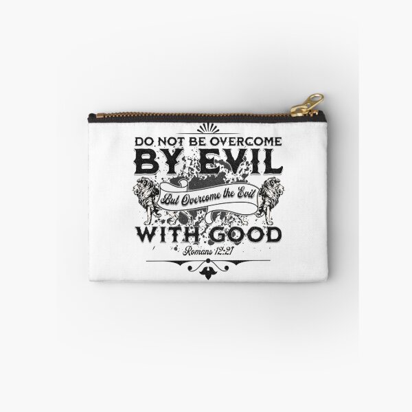 Item preview, Do Not Be Overcome By Evil, But Overcome Evil With Good - Torah Bible Design designed and sold by Andrew Carter.