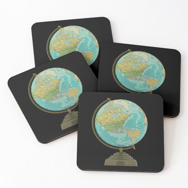 Item preview, Vintage Globe - map art designed and sold by PeterADesign.