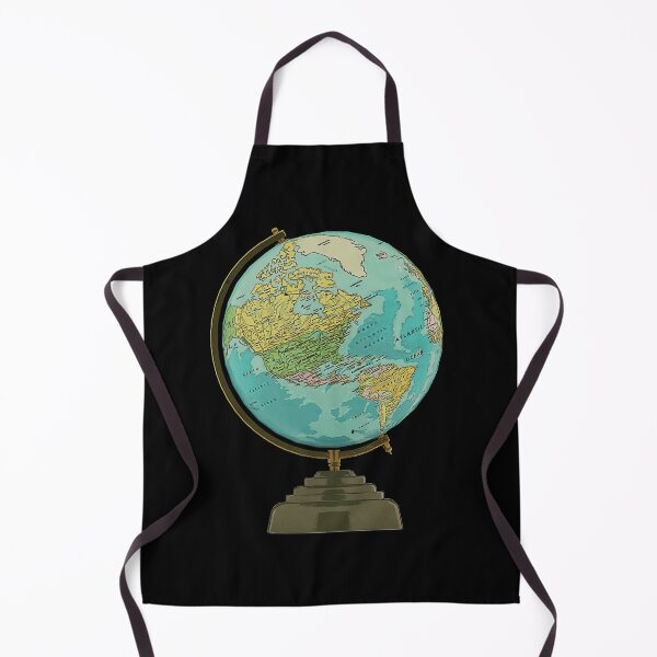 Item preview, Vintage Globe - map art designed and sold by PeterADesign.
