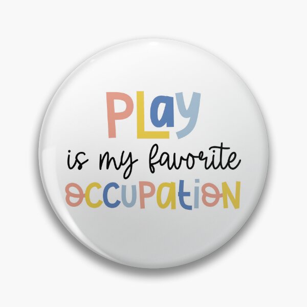 Item preview, Play is my Favorite Occupation - Spring colors designed and sold by meandmissb.