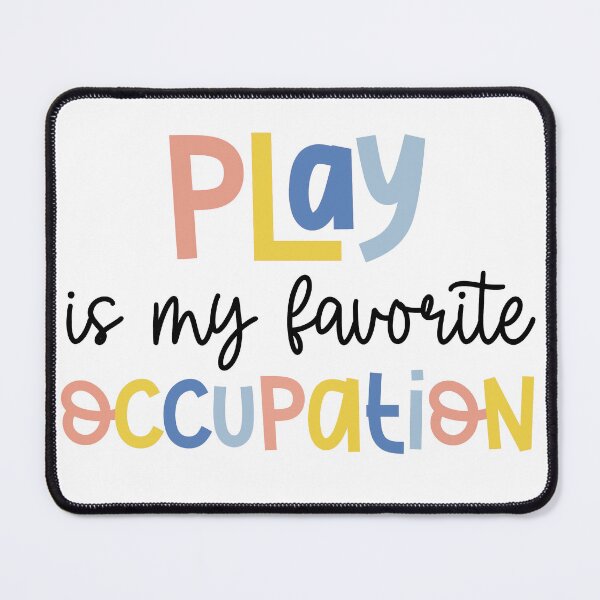 Item preview, Play is my Favorite Occupation - Spring colors designed and sold by meandmissb.