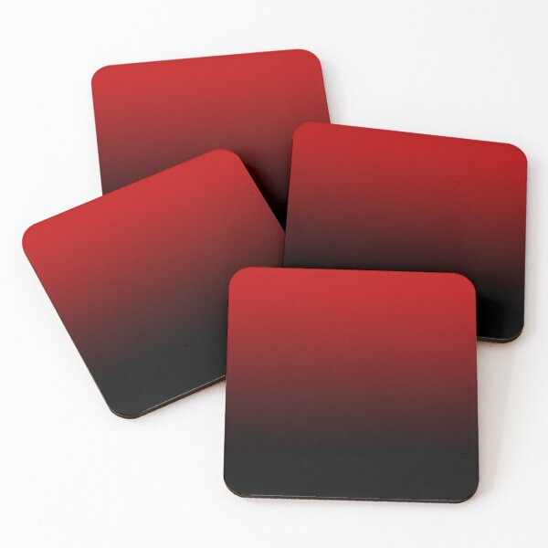 Item preview, Red and Black Gradient.  designed and sold by Nyctophiles.