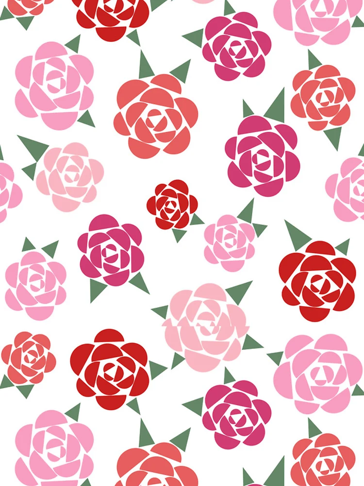 Thumbnail 4 of 4, iPhone Case, Geometric Roses designed and sold by ebcameron.