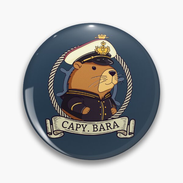Artikelvorschau, Kapitän Bara Capy. Bara entworfen und verkauft von Give Me that Pencil.