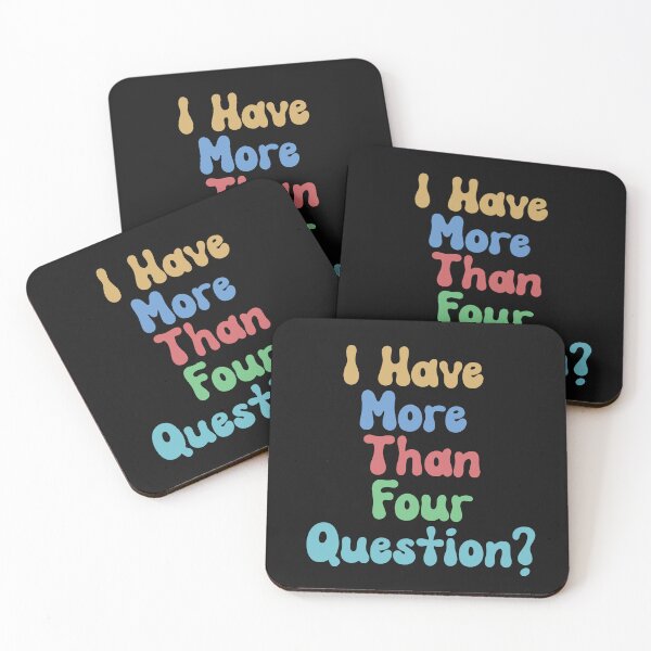 Item preview, I Have More Than Four Question Funny Passover Seder designed and sold by Med ing.
