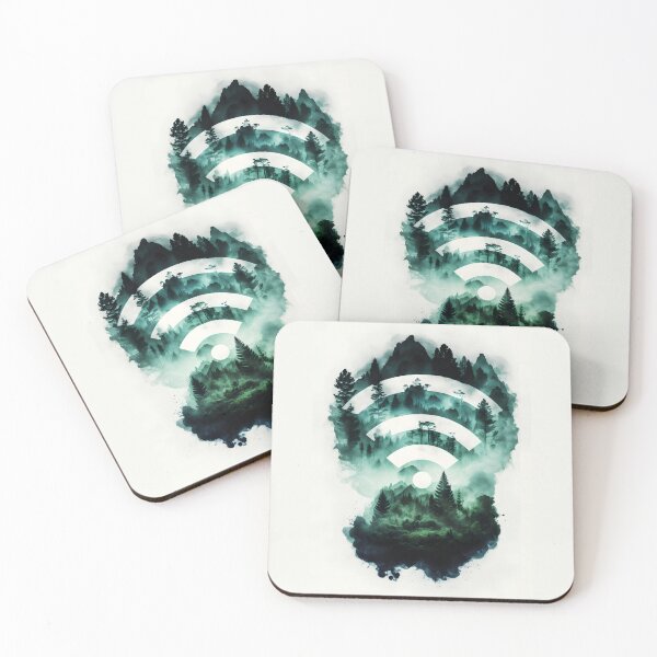 Item preview, Nature WiFi Sign designed and sold by dotperinchart.