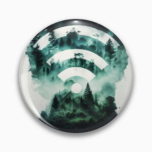 Item preview, Nature WiFi Sign designed and sold by dotperinchart.