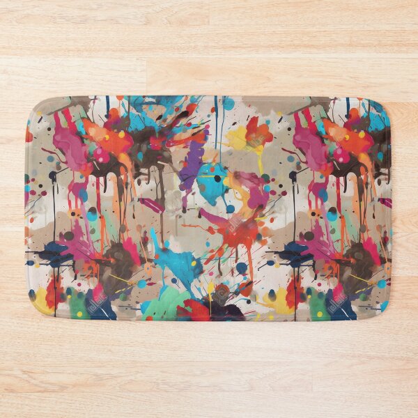 Item preview, Color Explosion Paint Splatter Pattern 3 designed and sold by OOSDesigns.